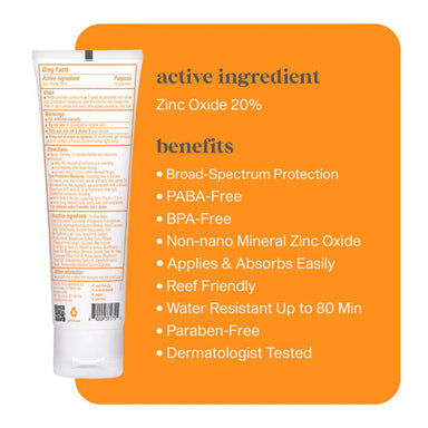 Thinkbaby Baby SPF 30 Clear Zinc Sunscreen benefits.