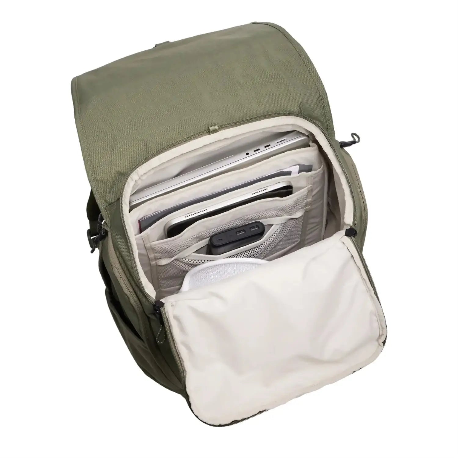 Thule Paramount Pack 27L Soft Green Inside View