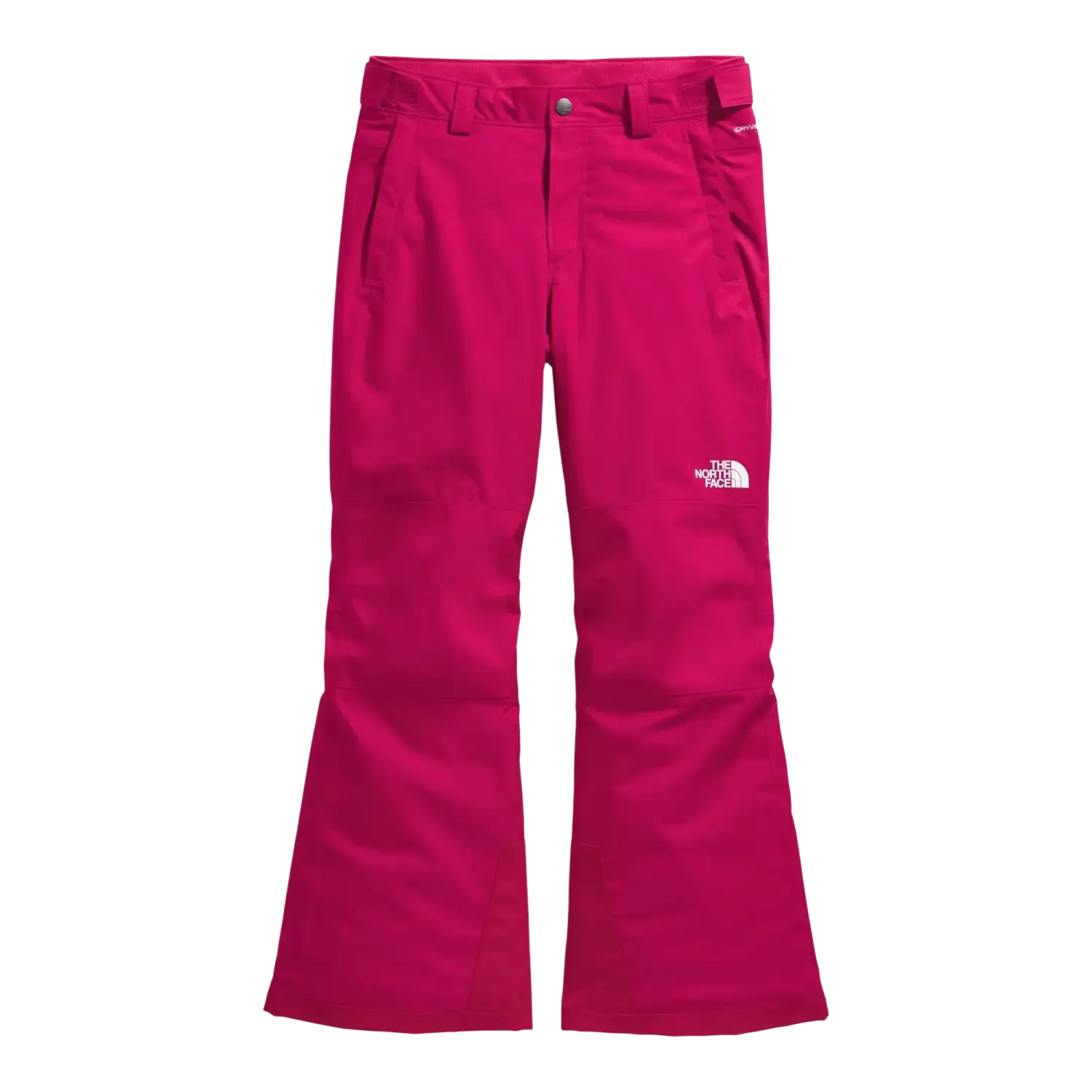 The North Face Kid's Freedom Insulated Pants in Lali Guan, front view flat