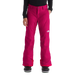 The North Face Kid's Freedom Insulated Pants in Lali Guan, front view on model 