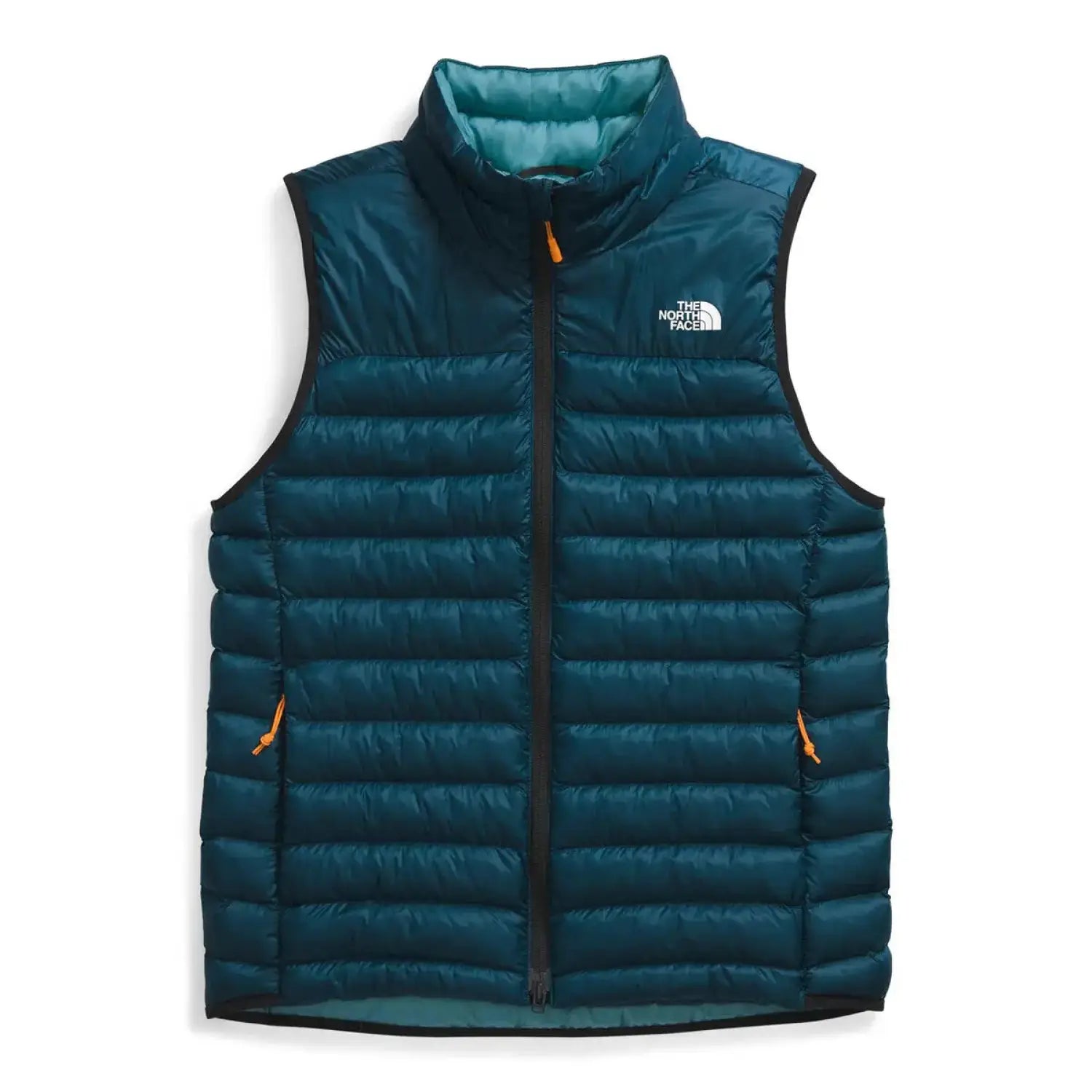 The North Face W's Terra Peak Vest, Midnight Petrol Blue, front view flat 