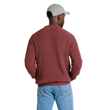 Toad & Co M's Butte Crew Sweater, Manzanita, back view on model