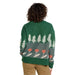 Toad & Co Women's Cotati Dolman Sweater shown in the Pasture Flowers option. Back view.