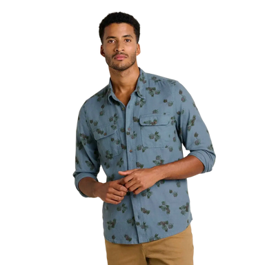 Toad & Co Men's Creekwater Flannel Shirt , front view