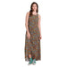Toad&Co W's Sunkissed Maxi Dress, Black Micro Floral, front view on model
