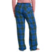 toad and co womens shuteye pant in cornflower back model view