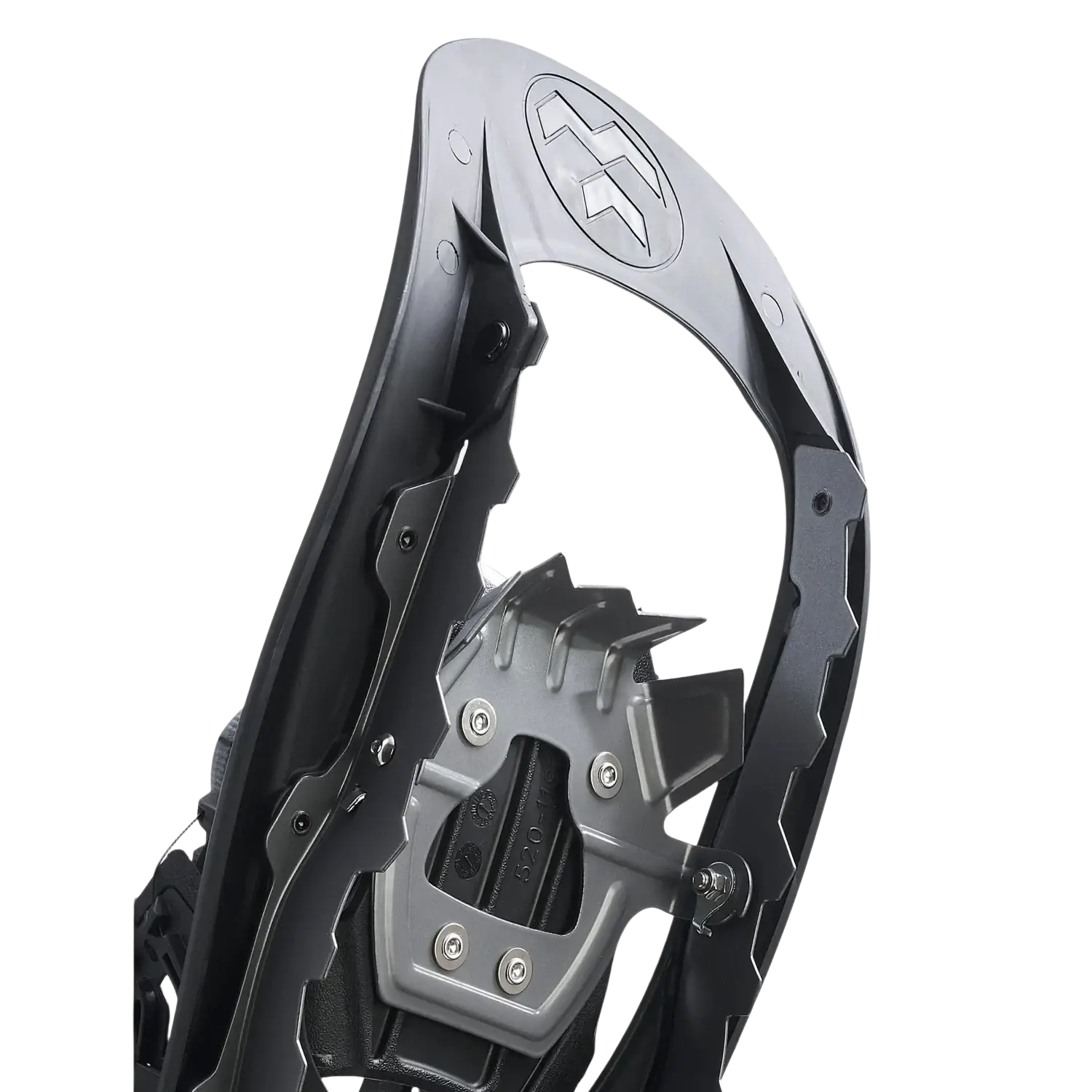 Tubbs Flex RDG Unisex Snowshoes 22" in black, bottom traction detail