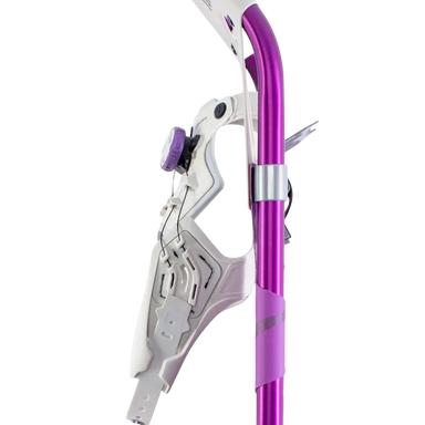Tubbs Women's Wayfinder Snowshoes in purple, side view