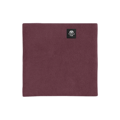 Turtle Fur Chelonia 150 Double-Layer Fleece Neck Warmer in cherry laquer