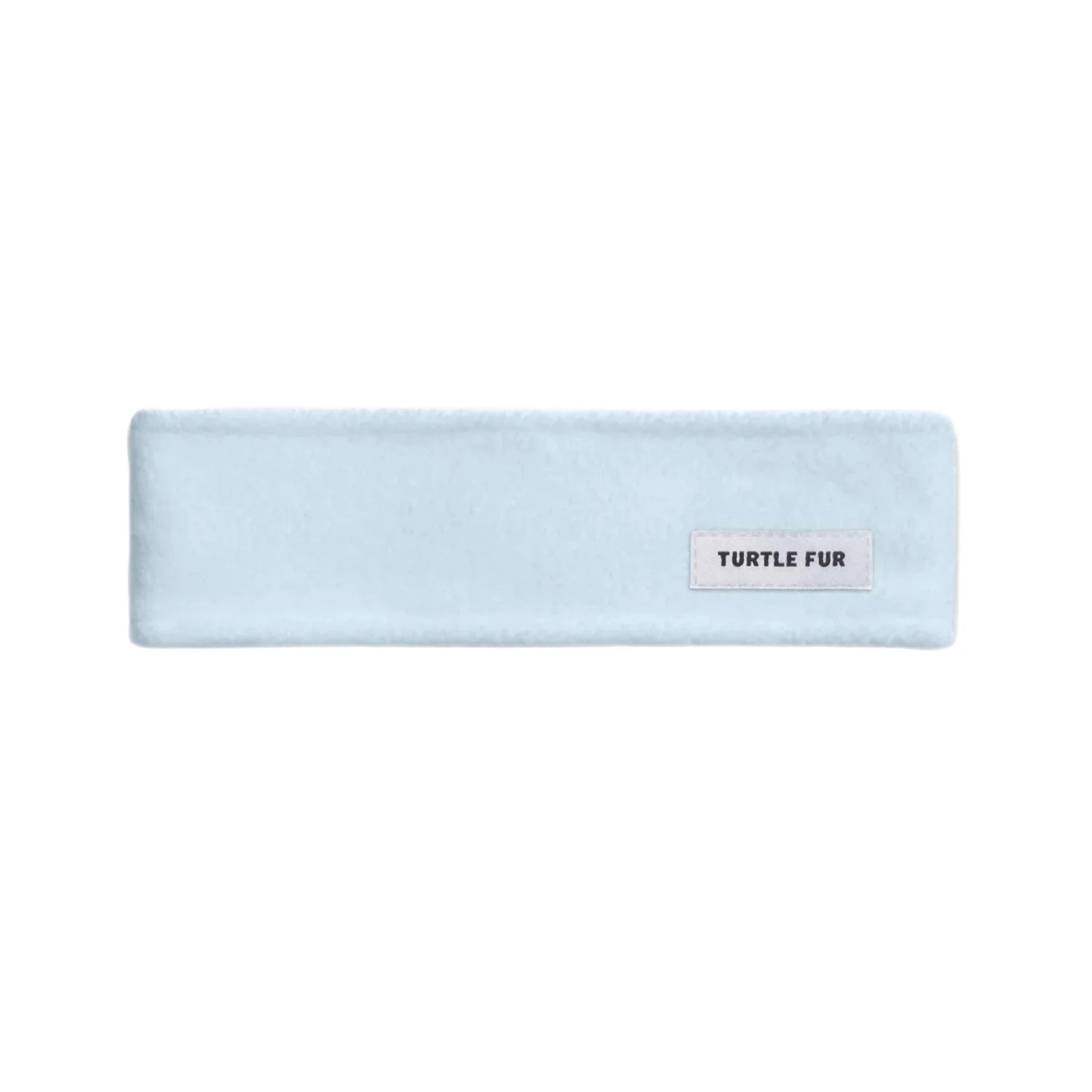 Turtle Fur Chelonia Double-Layer Headband in ice blue, flat front