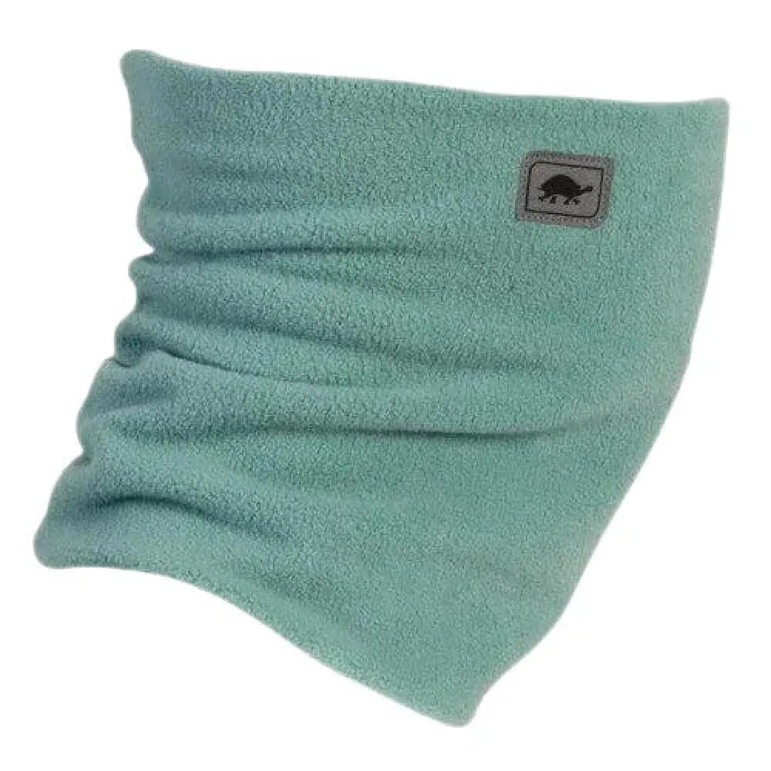Turtle Fur K's Double-Layer Neck Warmer, Sea Green, side view 