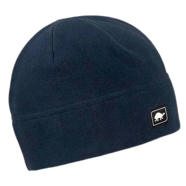 Turtle Fur Recycled Chelonia 150 Fleece Beanie, Navy, side view 