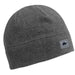 Turtle Fur Recycled Chelonia 150 Fleece Beanie, Charcoal, side view 