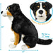 Viahart Toys Life-Sized Dog Plush, bryson the bernese mountain dog side view