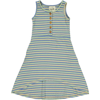 Vignette Girls' Daphne Dress Blue Multi Stripe