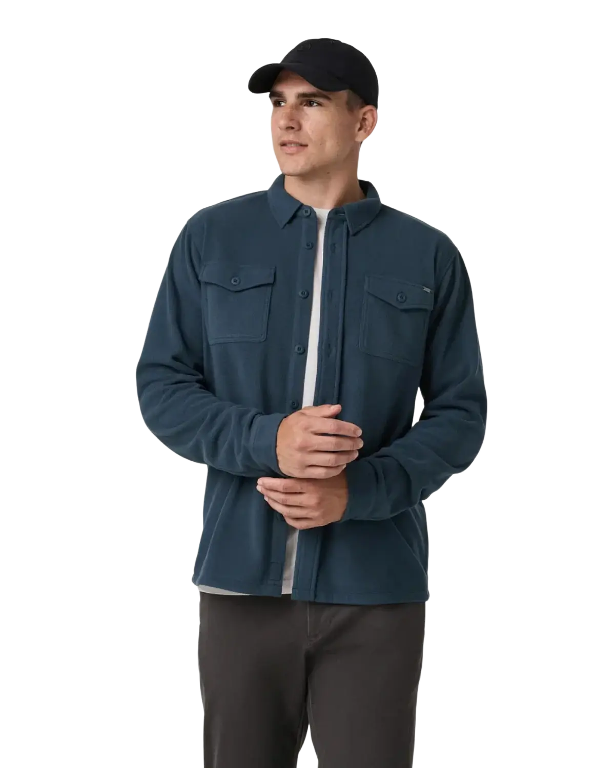 Vuori Men's Aspen Shirt Jacket, front view