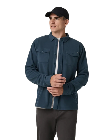 Vuori Men's Aspen Shirt Jacket, front view