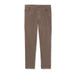 Vuori Men's Optimist 5 Pocket Cord Pant shown in the Chocolate Milk color. Front view, flat.