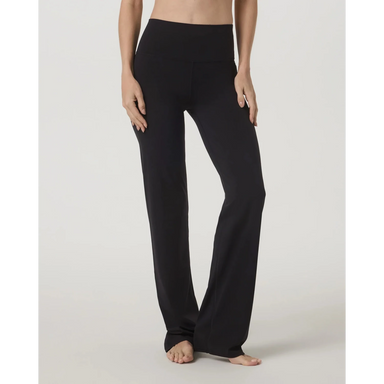 Vuori Women's Vuori AllTheFeels™ Straight Leg in Black, front view on model 