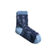 Wide Open W's Foliage Lightweight Micro Crew SocksW's Foliage Lightweight Micro Crew Socks, Denim, side view flat 