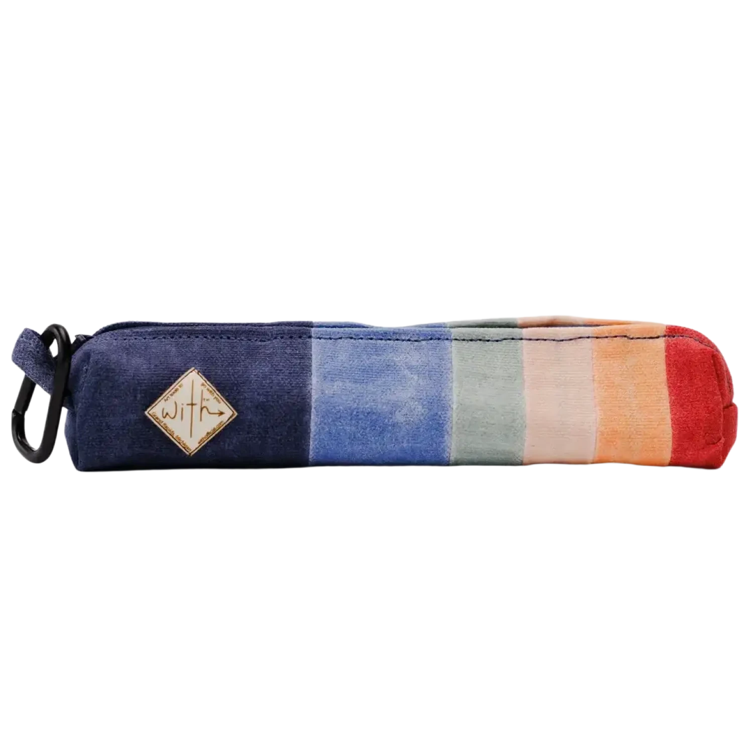 With 36 Colored Pencil Set front view of waxed cotton case