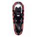 Tubbs Men's Panoramic 30 Snowshoe in Black and Red, bottom view.