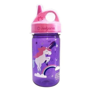 nalgene Kids Grip-N-Gulp 12oz purple unicorns