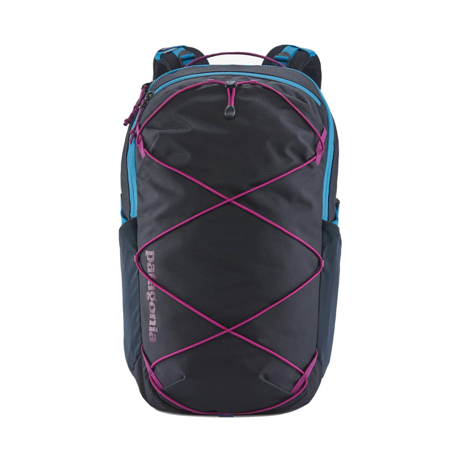 Patagonia Refugio Daypack 30L shown in Pitch Blue, front view.