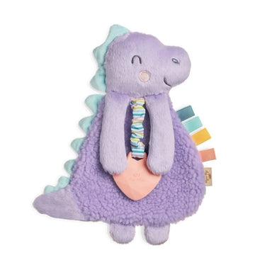 Itzy Ritzy Lovey™ Plush and Teether Toy dempsey purple dino