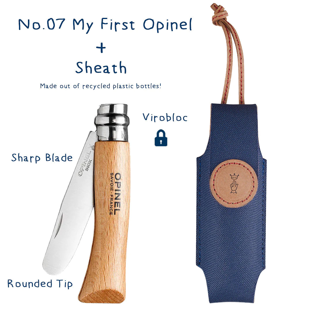 No.07 My First Opinel with Sheath