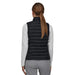 Patagonia W's Down Sweater Vest, Black, back view on model