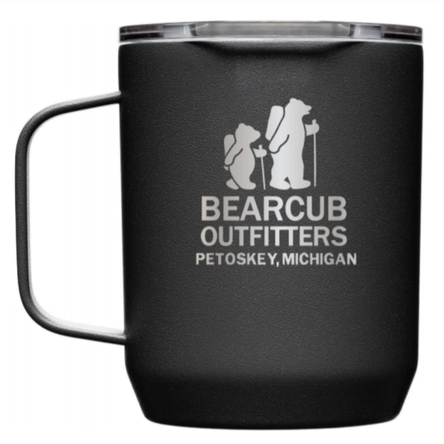 Camelbak Bearcub Logo Insulated Camp Mug 12oz black front