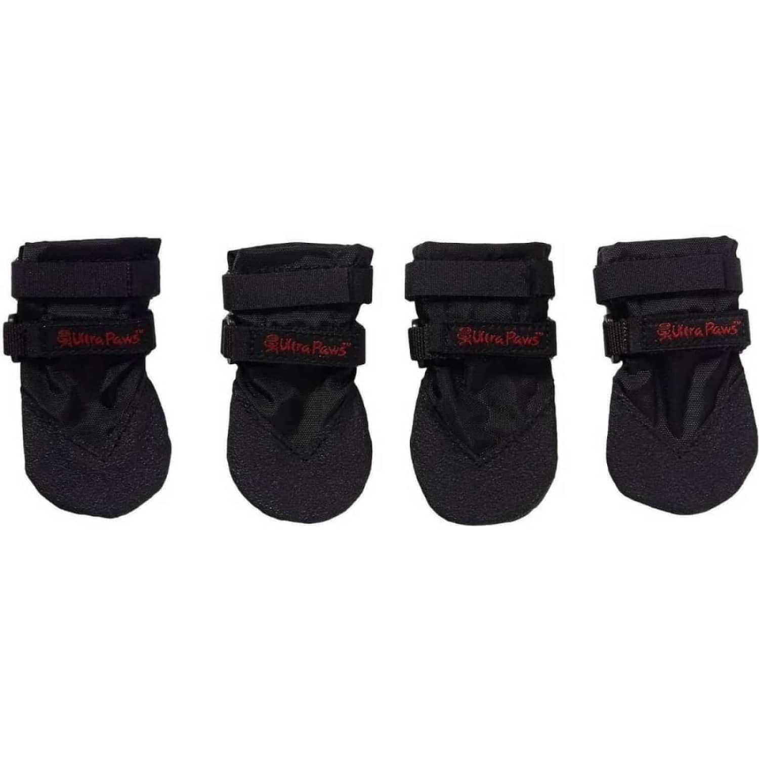 Ultra Paws Durable Dog Boots black set