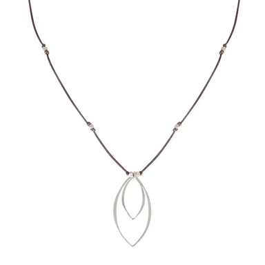 Bronwen Jewelry Balance Necklace Silver View