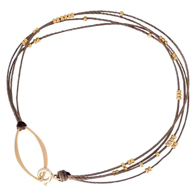 Bronwen Jewelry's Radiance Bracelet Bronze Gold View