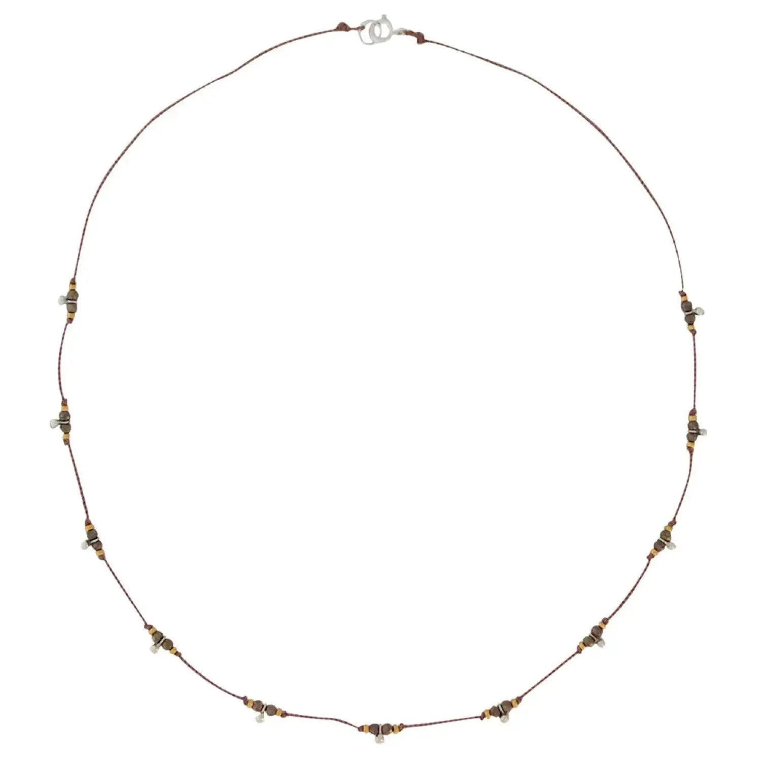 Bronwen Jewelry Trail Necklace Pyrite View