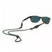 Croakies Eyewear Retainers Terra System Adjustable XL End in green on glasses