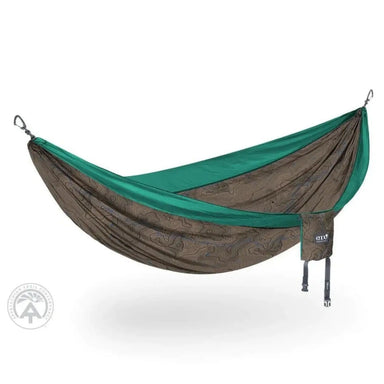 ENO Doublenest Giving Back Collection Hammock View. For purchasing this hammock, $10 is donated to the Appalachian Trail Conservancy.