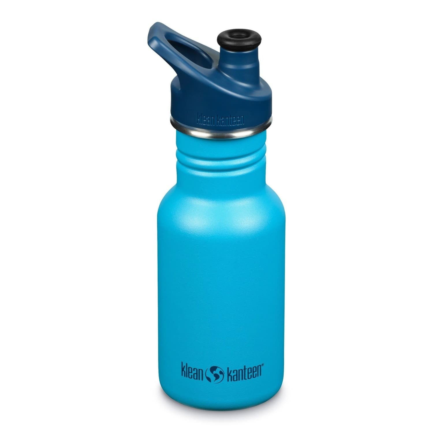 Klean kanteen kids reusable stainless steel water bottle Hawaiian ocean blue