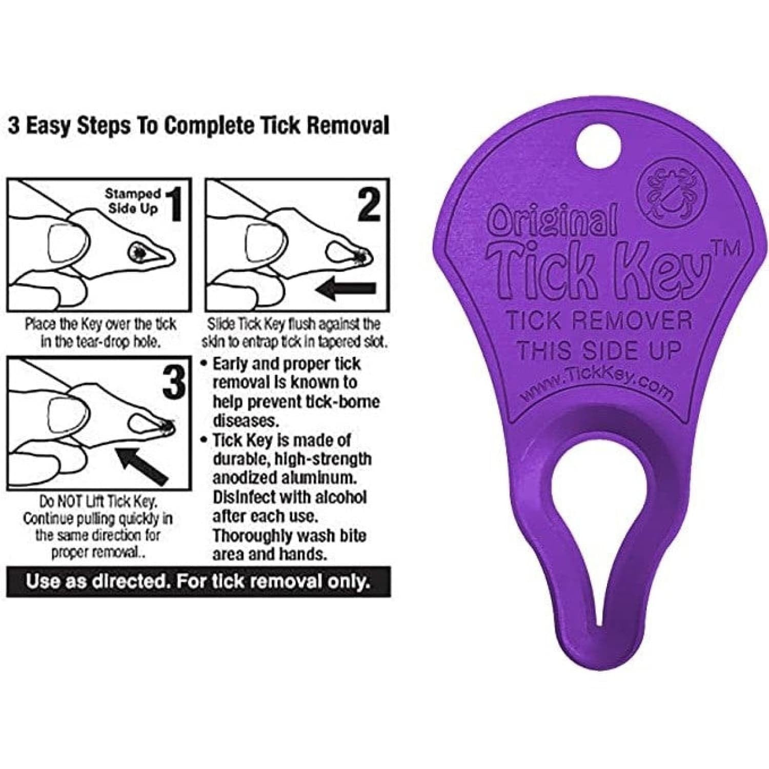 The Original Tick Key Instruction Guide