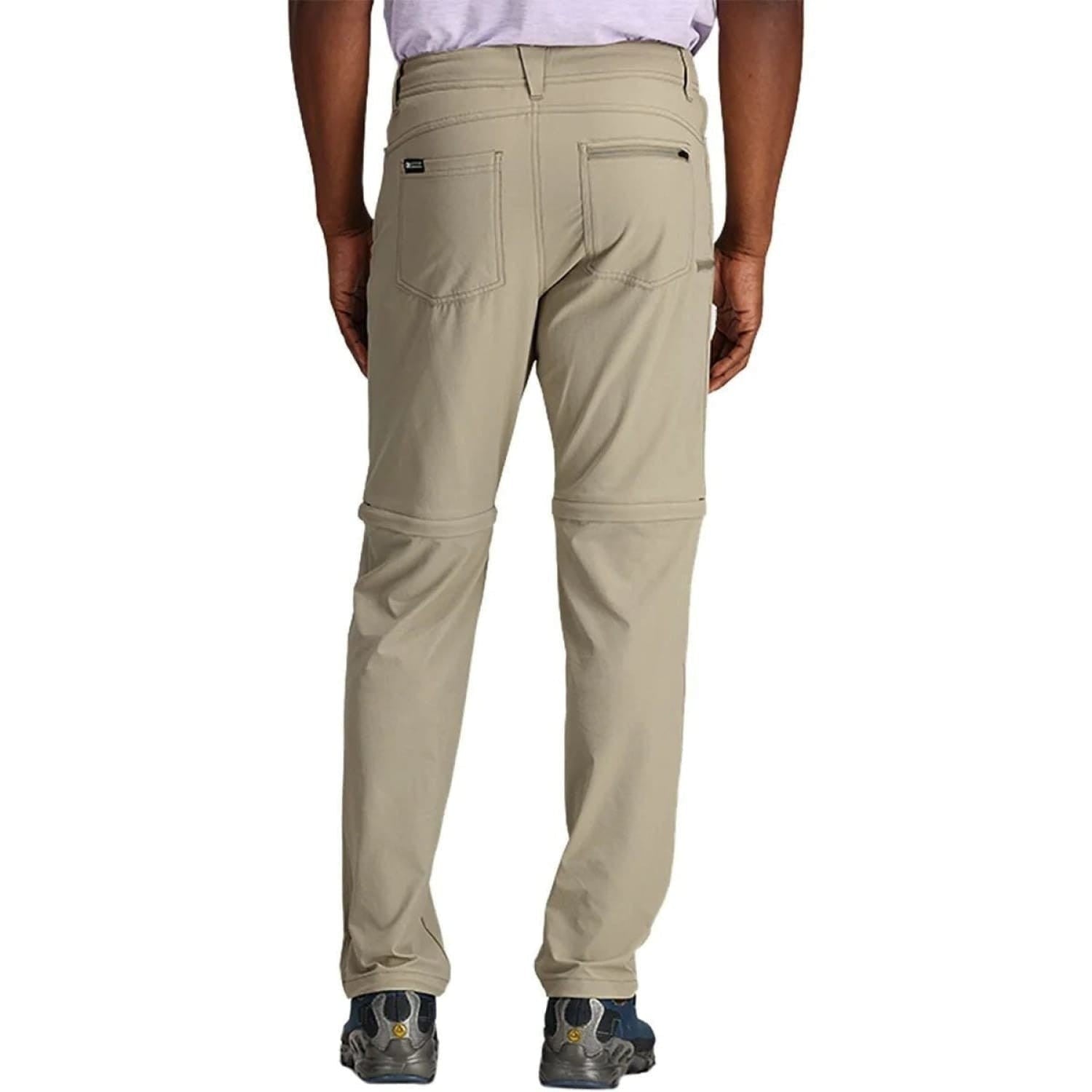 Outdoor Research Men's Ferrosi Convertible Pants Model Back View