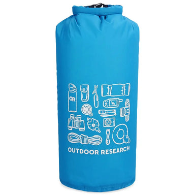 Outdoor Research PackOut Graphic Dry Bag 5L Essentials Atoll Front View