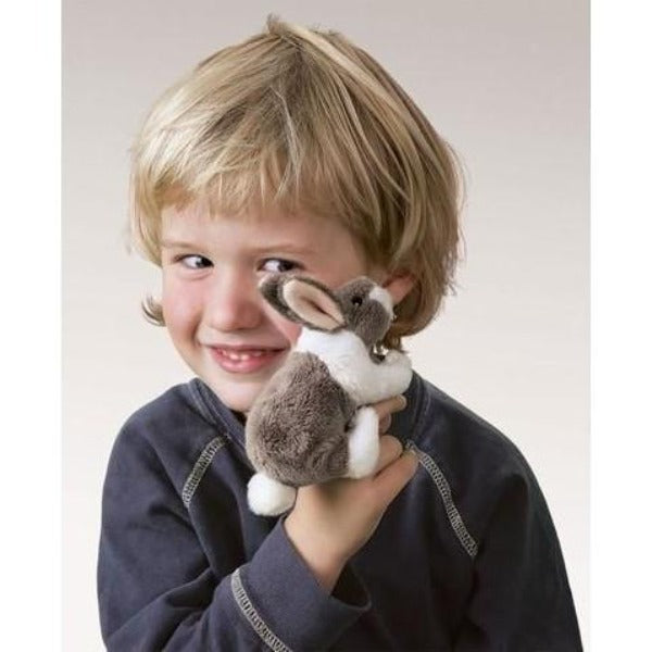 Mini Bunny Rabbit Finger-Puppet